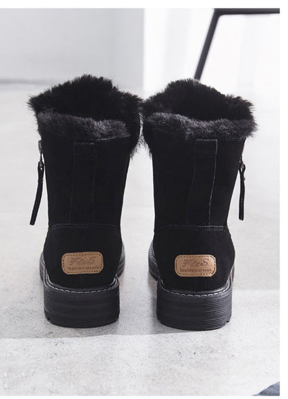 Édition Hiver : Bottines Premium Effet Velours