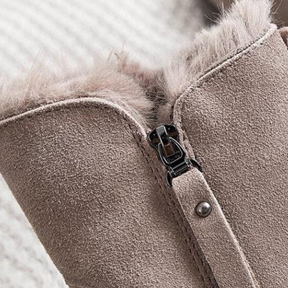 Édition Hiver : Bottines Premium Effet Velours