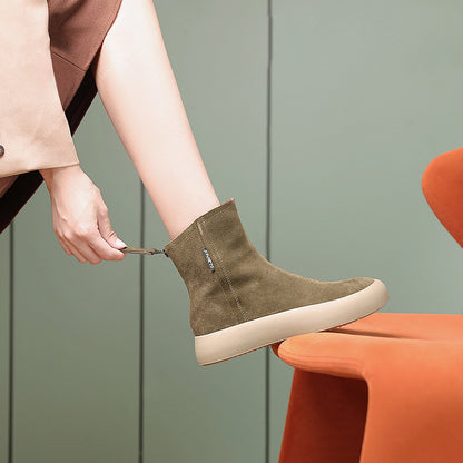 Bottines ergonomiques–allure moderne