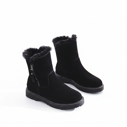 Édition Hiver : Bottines Premium Effet Velours