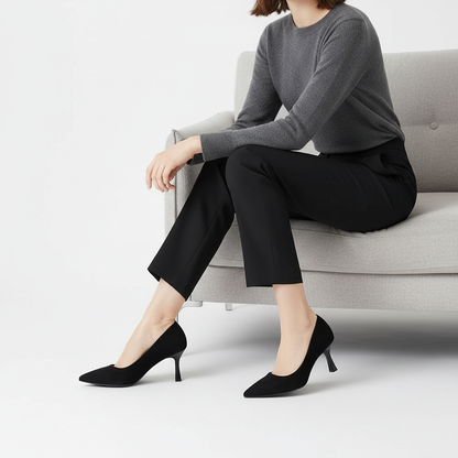 Escarpin Moderne à Talon Fin et Look Sophistiqué