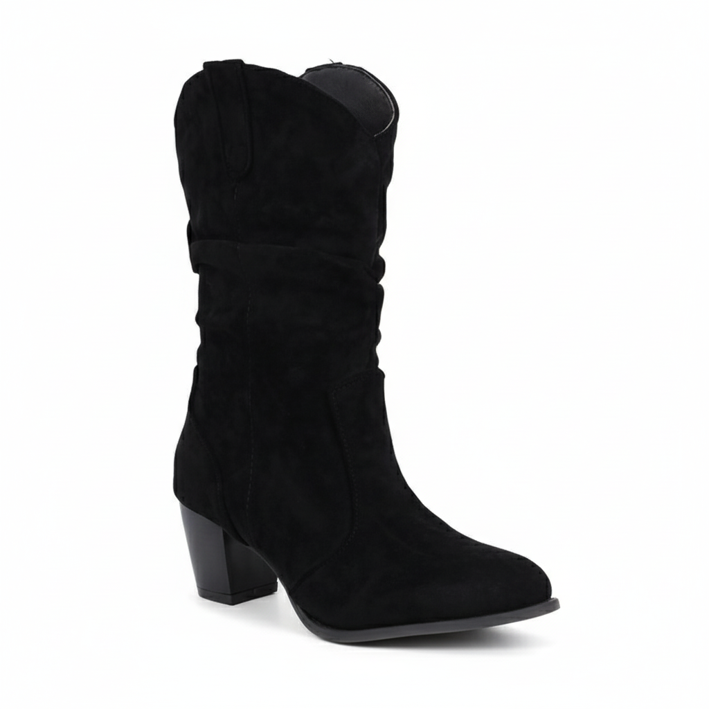 Bottines à Talon Carré – Finition Haut de Gamme