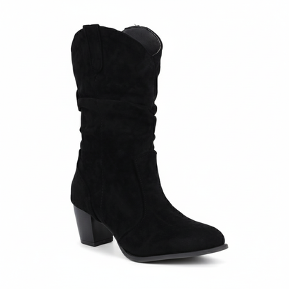 Bottines à Talon Carré – Finition Haut de Gamme